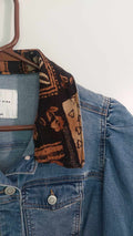 Tribal Custom Embroidered Jean Jacket