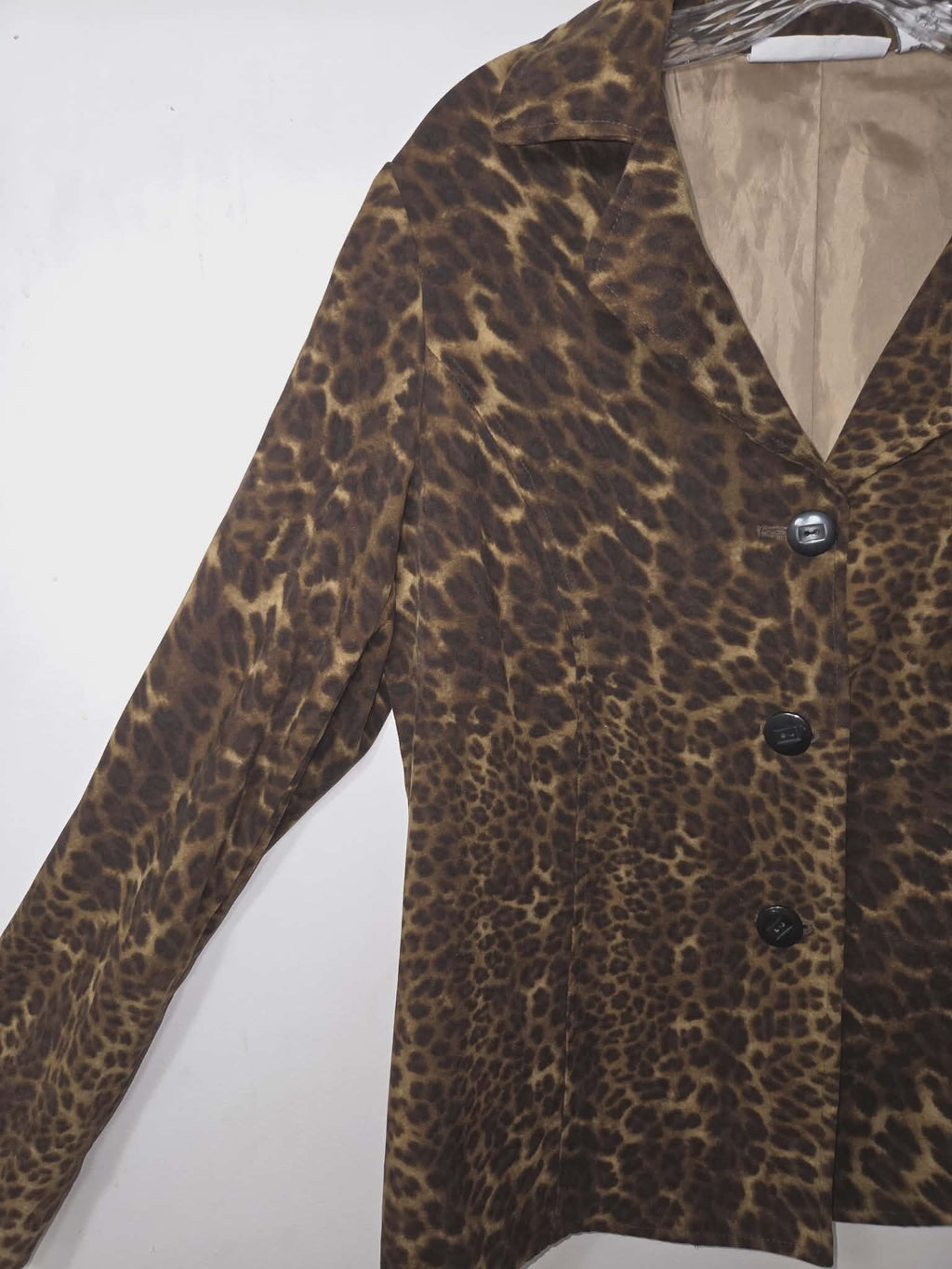 Cheetah Print Button-Up