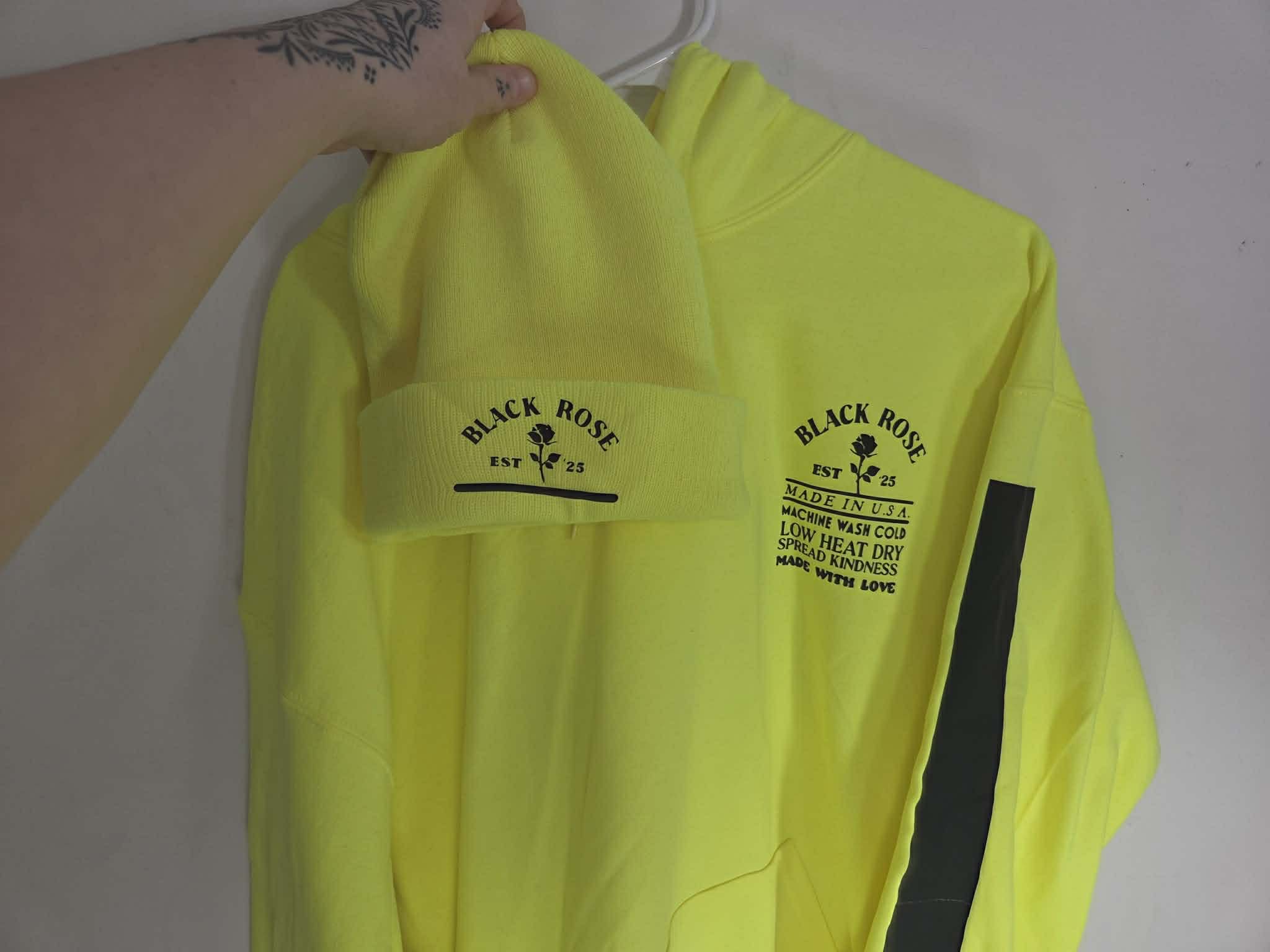 Kill Bill x Black Rose Hoodie/Beanie