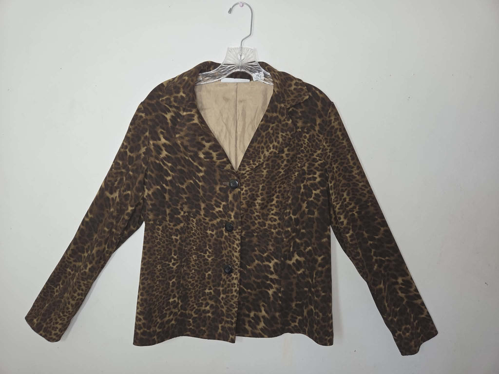 Cheetah Print Button-Up