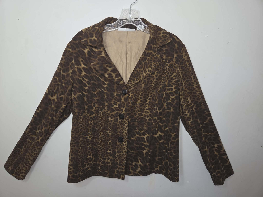 Cheetah Print Button-Up