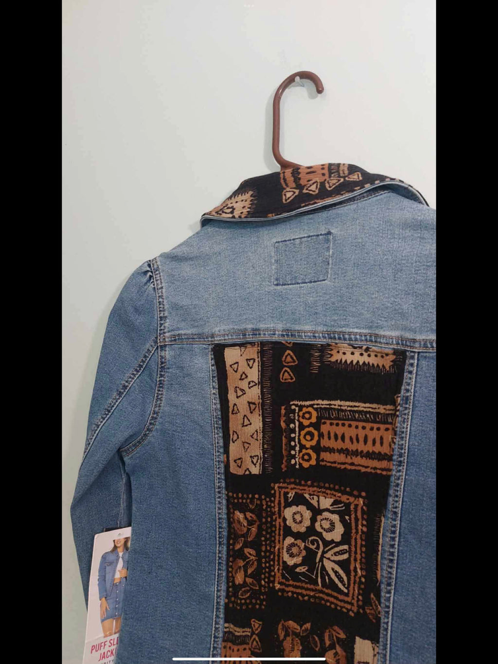 Tribal Custom Embroidered Jean Jacket